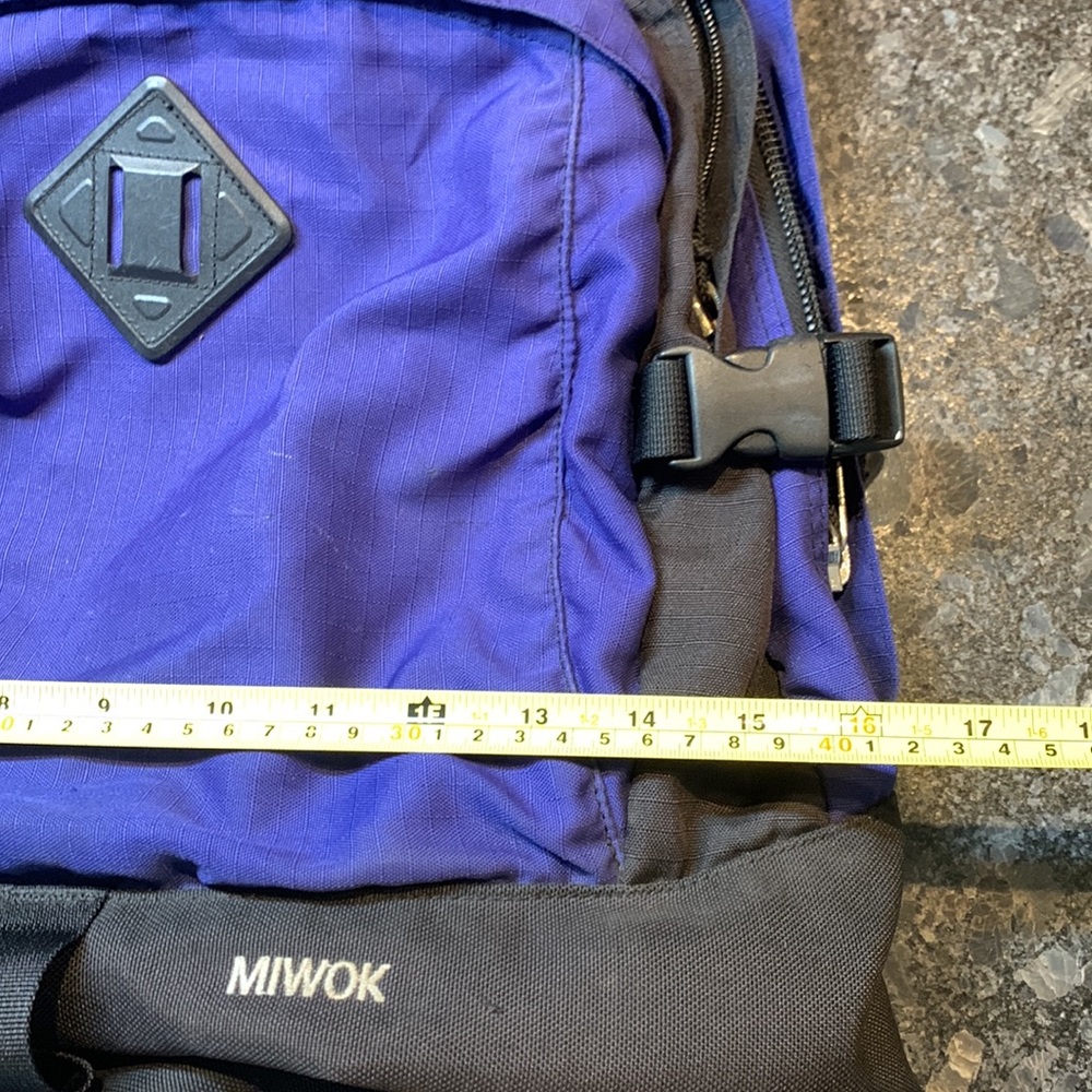 The North Face Purple and Black Backpack - Picture 9 of 11